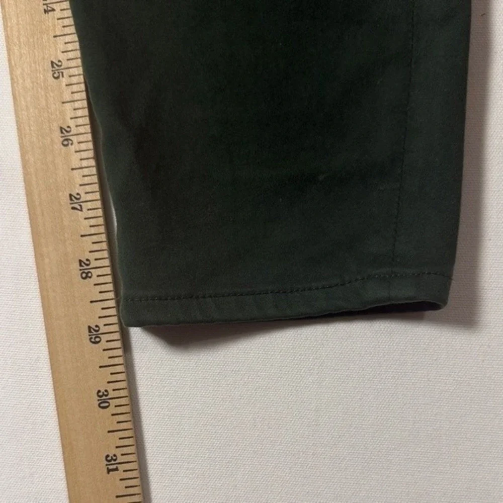 Madewell Skinny Skinny Jeans‎ 30 Forest Green Mid Rise Stretch Pants E0417 FA15
